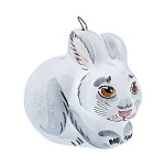 /МАЙОЛИКА фигурка Кролик "Зайка-трусишка" елочная игрушка  выс 5 см