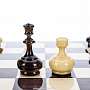 Шахматный ларец с янтарными фигурами 37х37 см, фотография 5. Интернет-магазин ЛАВКА ПОДАРКОВ