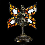 Янтарь природный скульптура "Бабочка"