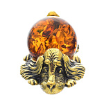 0047475/194 Сувенир Собака спаниель Сувенир (коньячный)