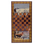 Нарды деревянные "Медведь" 60х30 см, фотография 3. Интернет-магазин ЛАВКА ПОДАРКОВ