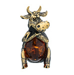 0071712/2712 Бык Обижака Сувенир (коньячный)