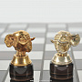 Шахматы из камня. Обсидиан, фотография 4. Интернет-магазин ЛАВКА ПОДАРКОВ