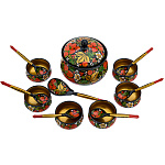 0024128 Хохлома НАБОР д/меда 14 пр в/кат 63480000014