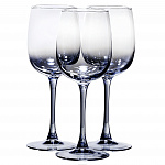 Набор 3 бокала для вина 420 мл "Черное море Омбре"