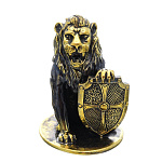 0045910/1702.1 Сувенир Лев со щитом б/п Сувенир