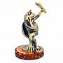 Статуэтка с янтарем "Лягушка Красавица", фотография 4. Интернет-магазин ЛАВКА ПОДАРКОВ
