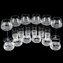 Набор бокалов для вина, виски и воды "Романтика". 18 предметов, фотография 10. Интернет-магазин ЛАВКА ПОДАРКОВ