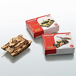 0017127/катюша Сувенир  МОДЕЛЬ техники "КАТЮША" СБОРНАЯ  (дерево)