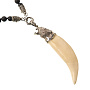 Ожерелье из кости "Клык медведя", фотография 2. Интернет-магазин ЛАВКА ПОДАРКОВ