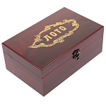 0074408/1751 Игра ЛОТО подарочное (дер.короб) цвет красный