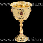 8660 Златоуст Кубок "ПОДАРОЧНЫЙ" Яшма, Фианиты 39