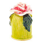 0059177 Фаберже Сувенир НАПЕРСТОК "РОЗА"  4,5см BP1934K3