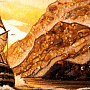 Картина янтарная "Шторм" (70 х 60 см), фотография 3. Интернет-магазин ЛАВКА ПОДАРКОВ