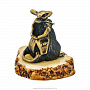 Статуэтка с янтарем "Мышь во фраке", фотография 2. Интернет-магазин ЛАВКА ПОДАРКОВ
