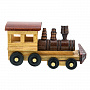 Деревянная игрушка "Паровоз", фотография 5. Интернет-магазин ЛАВКА ПОДАРКОВ