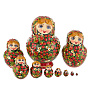 Матрешка "Ягоды" 10 мест, фотография 4. Интернет-магазин ЛАВКА ПОДАРКОВ