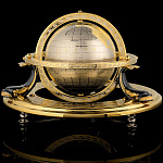 0032243 Златоуст Композиция Сувенир ГЛОБУС НА ТРЕХ КИТАХ 