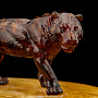 Скульптура из янтаря "Тигр (малый)", фотография 5. Интернет-магазин ЛАВКА ПОДАРКОВ