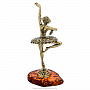 Статуэтка с янтарем "Балерина", фотография 4. Интернет-магазин ЛАВКА ПОДАРКОВ
