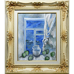 Картина "Зеленые яблоки" (Овасапов И.) 40 х 50 см