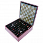 Шахматы с оловянными фигурами "Бородино" 32х32 см, фотография 14. Интернет-магазин ЛАВКА ПОДАРКОВ