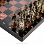 Шахматы каменные с бронзовыми фигурами "Русские богатыри", фотография 10. Интернет-магазин ЛАВКА ПОДАРКОВ