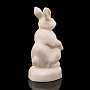 Статуэтка из кости "Кролик на пенечке", фотография 3. Интернет-магазин ЛАВКА ПОДАРКОВ