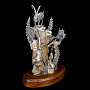Скульптура из рога горного козла "Козероги", фотография 4. Интернет-магазин ЛАВКА ПОДАРКОВ