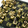 Шахматы из камня с бронзовыми фигурами "Русские" 32х32 см, фотография 7. Интернет-магазин ЛАВКА ПОДАРКОВ