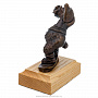 Бронзовая статуэтка "Мишка-сноубордист", фотография 4. Интернет-магазин ЛАВКА ПОДАРКОВ