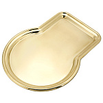 00121252-лат Поднос "ГИТАРА" латунь 35*26 см