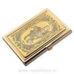 25017 Златоуст ВИЗИТНИЦА "РЖД", позолота,  в П/У 