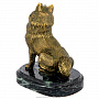 Бронзовая статуэтка собаки "Лайка", фотография 3. Интернет-магазин ЛАВКА ПОДАРКОВ
