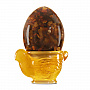 Яйцо пасхальное из янтаря (в ассортименте), фотография 7. Интернет-магазин ЛАВКА ПОДАРКОВ