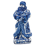 Статуэтка "Дед Мороз". Гжель