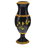 8167-Б Янтарная ВАЗА БОЛЬШАЯ высота 32-45см