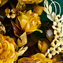 Картина янтарная "Цветы" 40х60 см, фотография 5. Интернет-магазин ЛАВКА ПОДАРКОВ