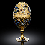 202962 Златоуст Яйцо Пасхальное ЦВЕТЫ, эмаль