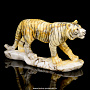 Скульптура из камня "Тигр". Офиокальцит, фотография 2. Интернет-магазин ЛАВКА ПОДАРКОВ