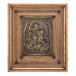 Икона в киоте "Георгий Победоносец" 33х37,5 см