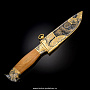 Нож сувенирный "Рысь". Златоуст, фотография 3. Интернет-магазин ЛАВКА ПОДАРКОВ