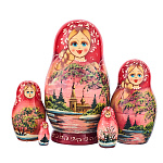Матрешка "Храм" 5 мест