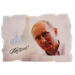 0030651/8*5см Сувенир МАГНИТ "ПУТИН В.В." (авт) ИСКУСС.МРАМОР