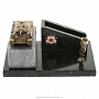 Настольный письменный набор из камня и бронзы "Танк", фотография 2. Интернет-магазин ЛАВКА ПОДАРКОВ