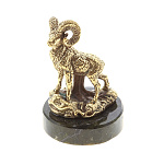 0070409 Микляихское литье Статуэтка НХПР "ЗНАКИ ЗОДИАКА ОВЕН"  Ж-126А (камень)