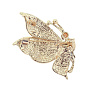 Брошь со стразами "Бабочка", фотография 1. Интернет-магазин ЛАВКА ПОДАРКОВ