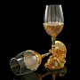 Набор из двух бокалов для вина "Виноградная лоза". Златоуст, фотография 2. Интернет-магазин ЛАВКА ПОДАРКОВ