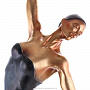 Скульптура из дерева с ручной росписью "Девушка Кармен", фотография 2. Интернет-магазин ЛАВКА ПОДАРКОВ