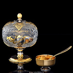  Златоуст ИКОРНИЦА хрустальная в пенале (00120)